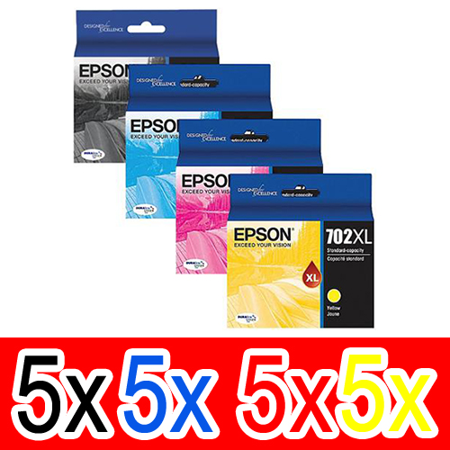 Epson WorkForce Pro WF-3720 (5BK,5C,5M,5Y) x20 High Yield Gen.