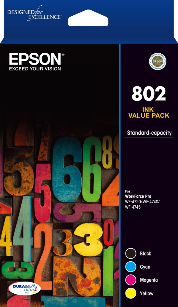 Epson WorkForce Pro WF-4720 802 x1 Standard Yield Gen.