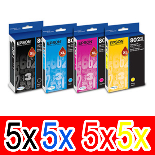 Epson WorkForce Pro WF-4720 (5BK,5C,5M,5Y) x20 High Yield Gen.