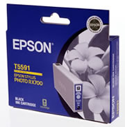 Epson Stylus Photo RX700 T5591 x1 Black Gen.