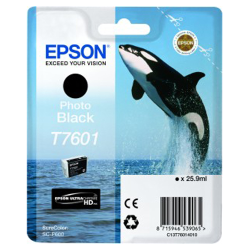 Epson SureColor SC-P600 T7601 x1 Photo Black Gen.