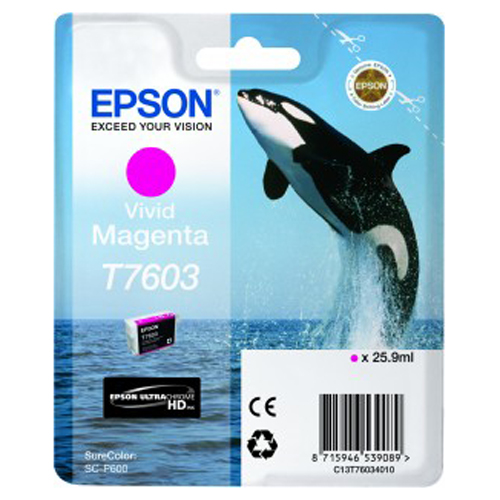Epson SureColor SC-P600 T7603 x1 Magenta Gen.