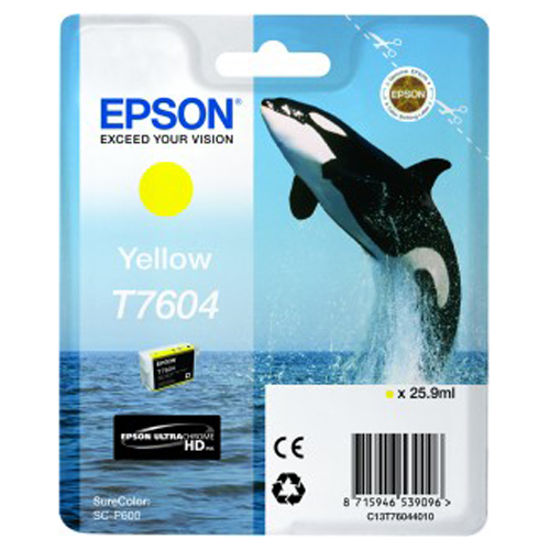 Epson SureColor SC-P600 T7604 x1 Yellow Gen.
