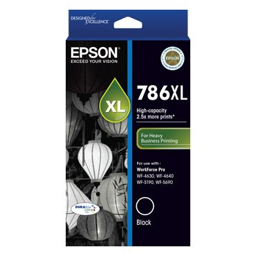 Epson WorkForce Pro WF-4630 786XL x1 Black High Yield Gen.