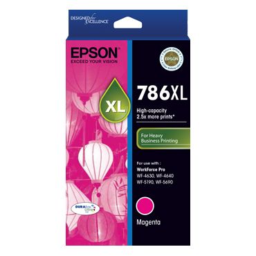 Epson WorkForce Pro WF-4630 786XL x1 Magenta High Yield Gen.