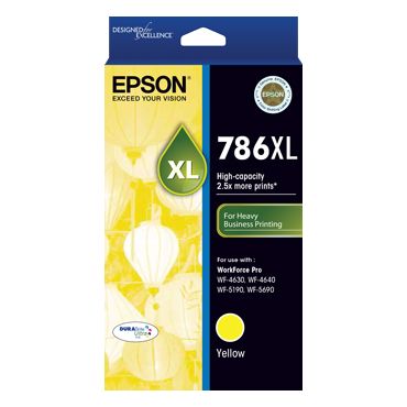 Epson WorkForce Pro WF-4630 786XL x1 Yellow High Yield Gen.