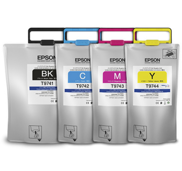 Epson WorkForce Pro WF-C869R (1BK,1C,1M,1Y) x4 High Yield Gen.