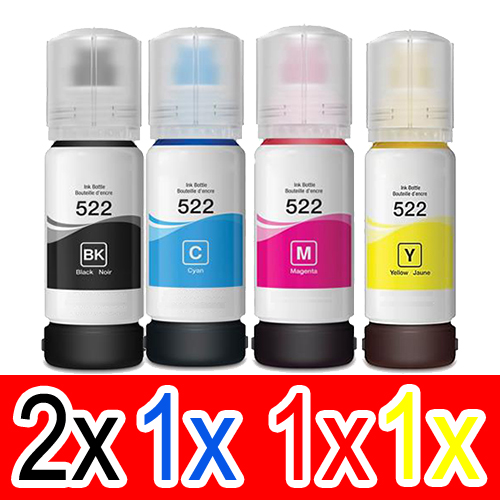 Epson WorkForce ET-4700 (2BK,1C,1M,1Y) x5 Comp.