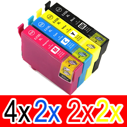 Epson WorkForce WF-2810 (4BK,2C,2M,2Y) x10 High Yield Comp.