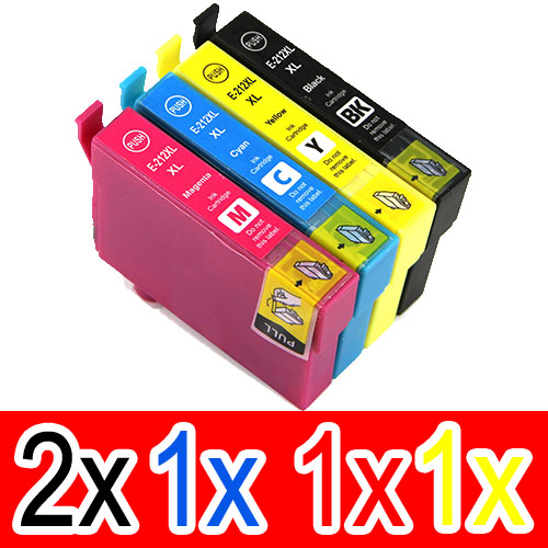 Epson WorkForce WF-2810 (2BK,1C,1M,1Y) x5 High Yield Comp.