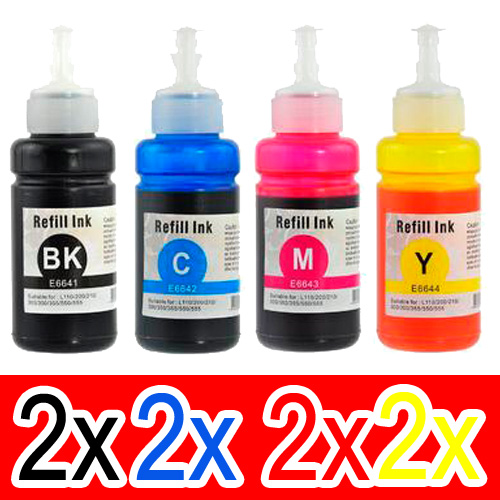 Epson WorkForce ET-3750 (2BK,2C,2M,2Y) x8 Comp.