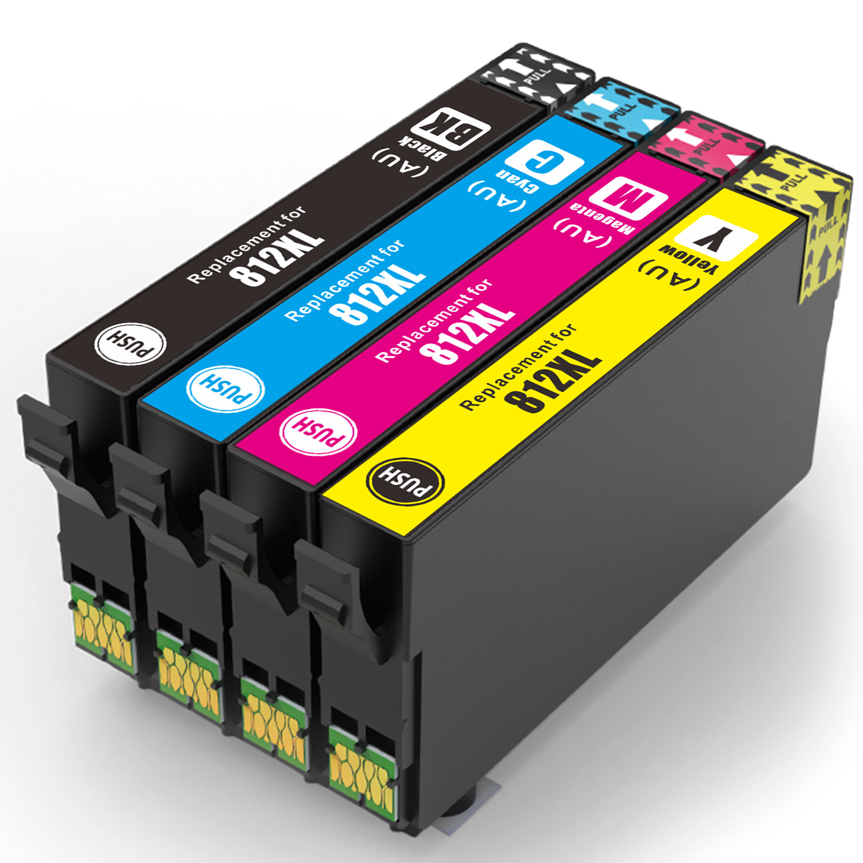 Epson WorkForce WF-7830 (1B,1C,1M,1Y) x4 High Yield Comp.