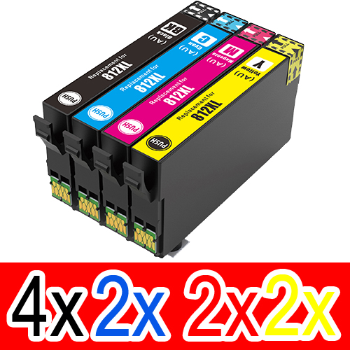Epson WorkForce WF-7830 (4BK,2C,2M,2Y) x10 High Yield Comp.