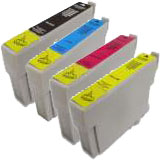Epson Stylus T21 (1B,1C,1M,1Y) x4 Comp.