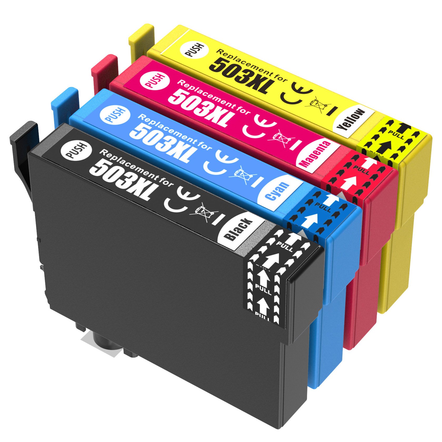 Epson WorkForce WF-2960 (1B,1C,1M,1Y) x4 High Yield Comp.