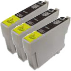 Epson Stylus T21 T0731 x3 Black Comp.