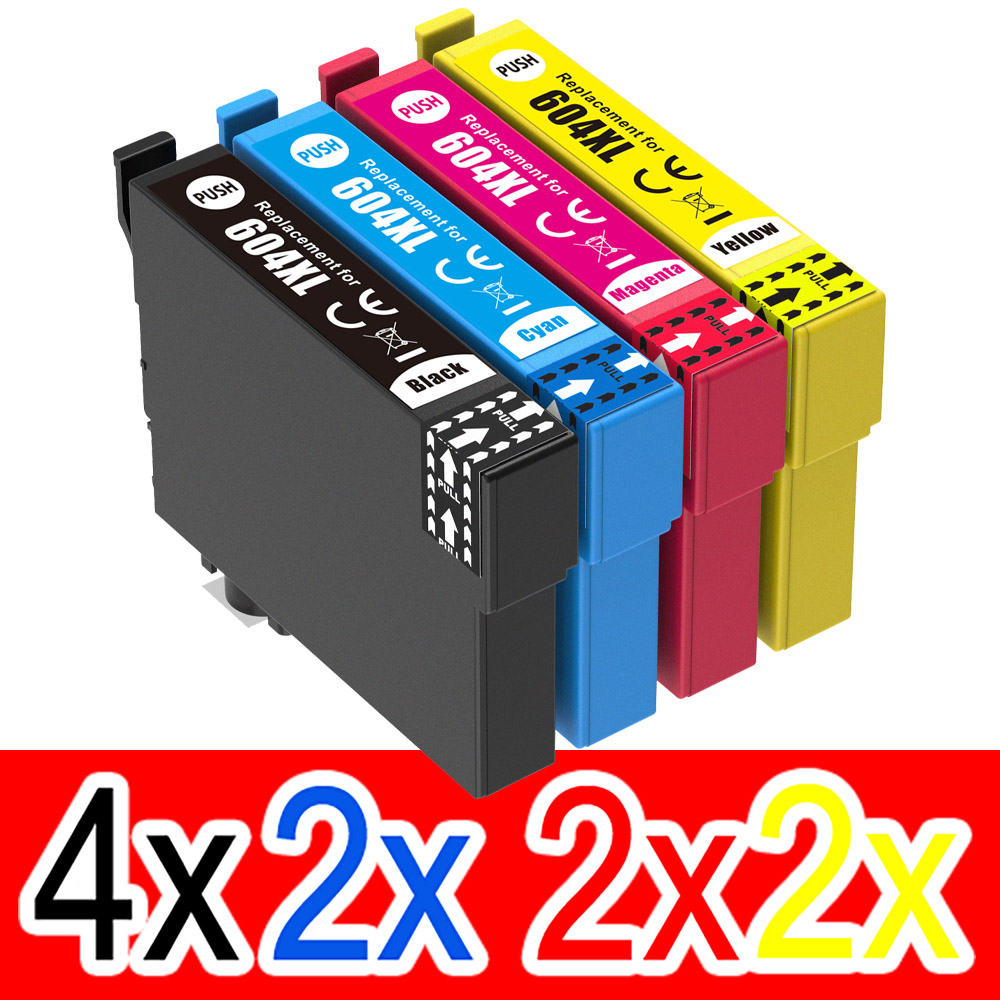 Epson WorkForce WF-2910 (4BK,2C,2M,2Y) x10 High Yield Comp.