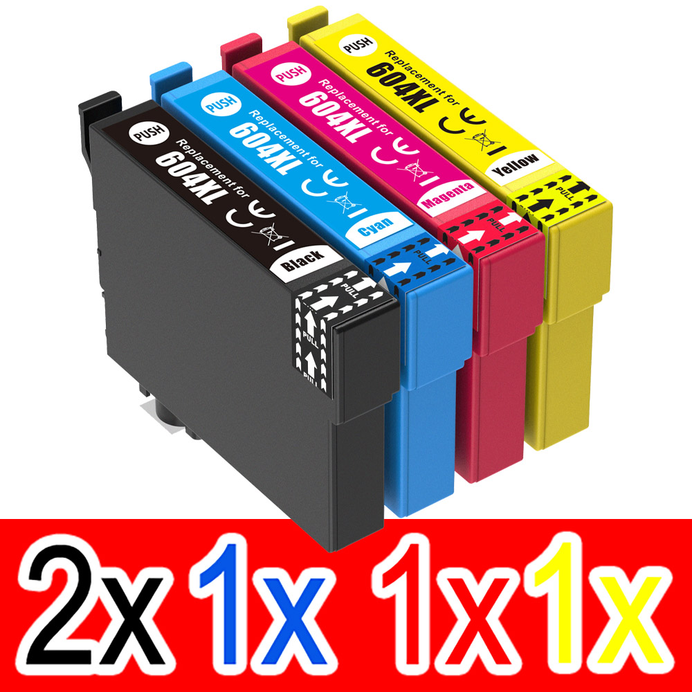 Epson WorkForce WF-2910 (2BK,1C,1M,1Y) x5 High Yield Comp.