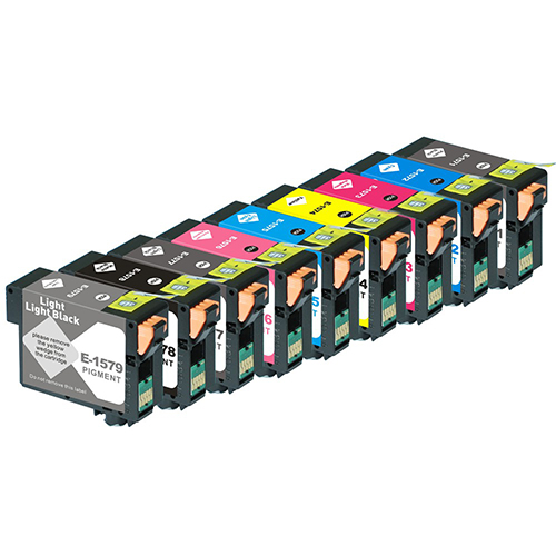 Epson Stylus Photo R3000 T1571-T1579 x9 Comp.