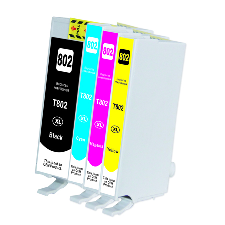 Epson WorkForce Pro WF-4720 (1B,1C,1M,1Y) x4 High Yield Comp.