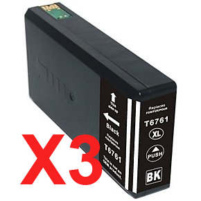 Epson WorkForce Pro WF-4630 786XL x3 Black High Yield Comp.