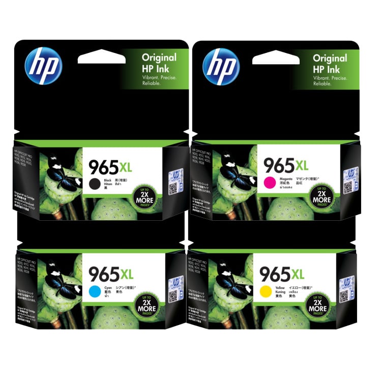 HP Officejet Pro Premier (1BK,1C,1M,1Y) x4 Gen.