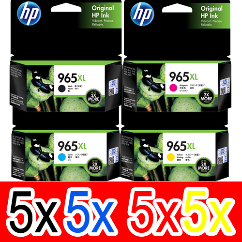 HP Officejet Pro Premier (5BK,5C,5M,5Y) x20 Gen.