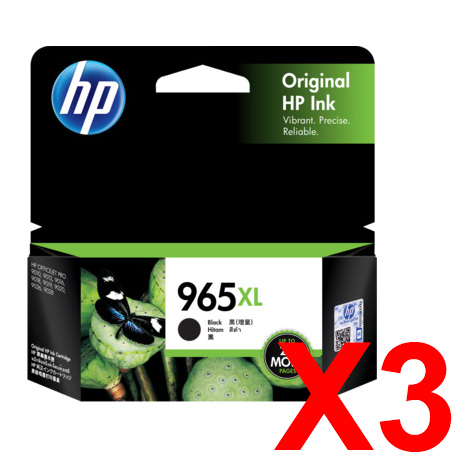 HP Officejet Pro Premier 3JA84AA x3 Black Gen.