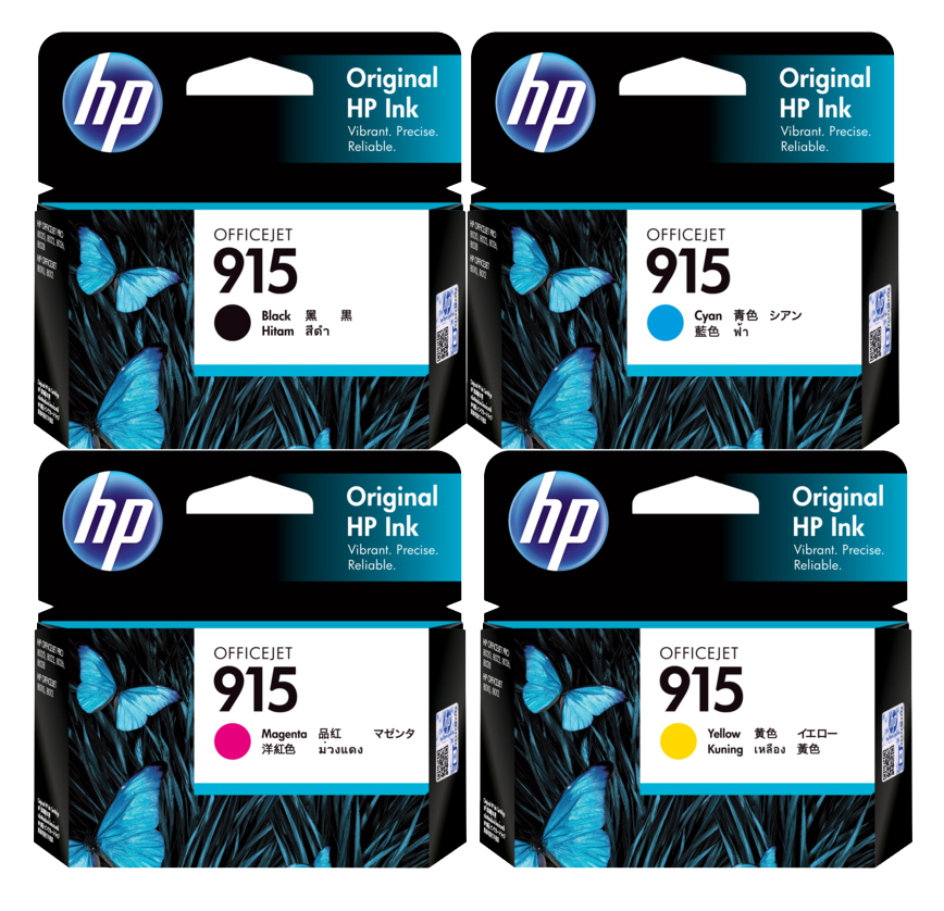 HP Officejet 8028 (1BK,1C,1M,1Y) x4 Gen.