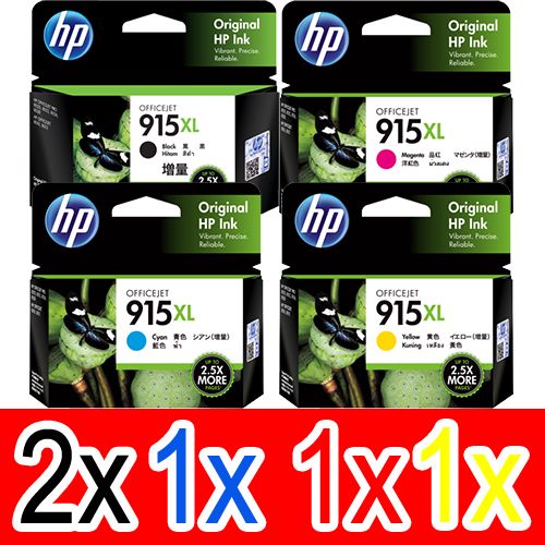 HP Officejet 8028 (2BK,1C,1M,1Y) x5 Gen.