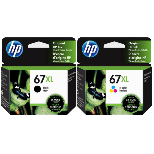 HP Deskjet 2721 (1BK,1C) x2 Black Gen.