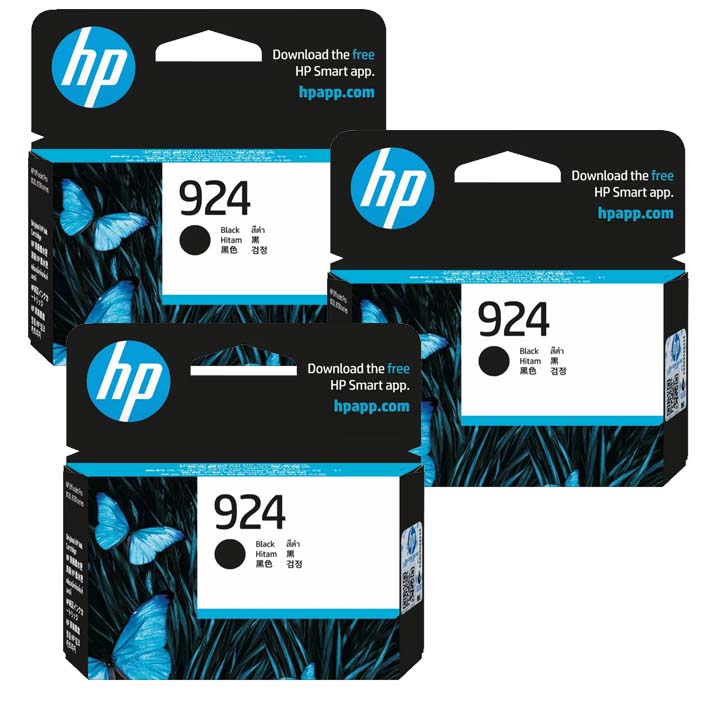 HP Officejet Pro 8130e 4K0U6NA x3 Black Gen.