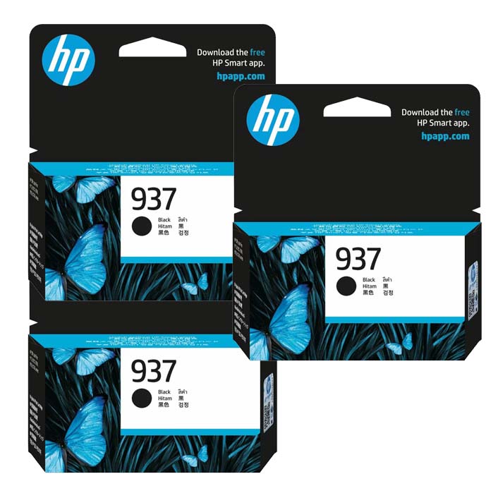 HP Officejet Pro 9720e 4S6W5NA x3 Black Gen.