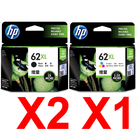 HP Officejet 5740 (2BK,1C) x3 Black Gen.