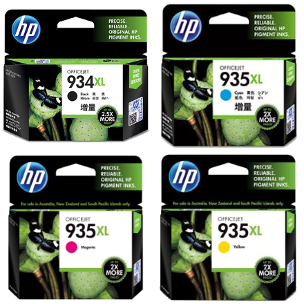 HP Officejet Pro 6830 (1BK,1C,1M,1Y) x4 Gen.