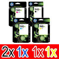 HP Officejet 8000-A809a (2BK,1C,1M,1Y) x5 Gen.