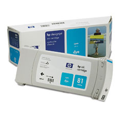 HP Designjet 5000 C4931A x1 Cyan Gen.