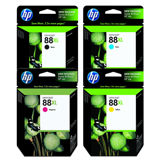 HP Officejet K8600 (1BK,1C,1M,1Y) x4 Gen.