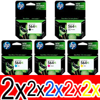 HP Photosmart C5370 (2BK,2PBK,2C,2M,2Y) x10 Gen.