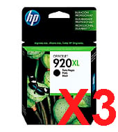 HP Officejet 6000-E609n CD975AA x3 Black Gen.