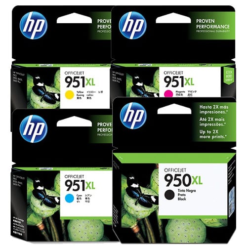 HP Officejet Pro 8630 (1BK,1C,1M,1Y) x4 Gen.