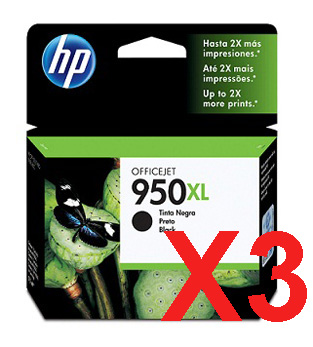 HP Officejet Pro 8630 CN045AA x3 Black Gen.