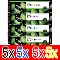HP Officejet PRO X451dw (5BK,5C,5M,5Y) x20 Gen.