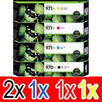 HP Officejet PRO X451dw (2BK,1C,1M,1Y) x5 Gen.