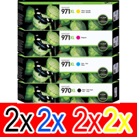 HP Officejet PRO X451dw (2BK,2C,2M,2Y) x8 Gen.