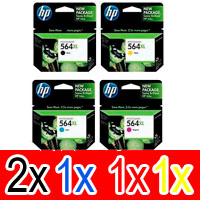 HP Officejet 4610 (2BK,1C,1M,1Y) x5 Gen.