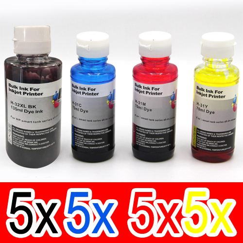HP Smart Tank 450 (5BK,5C,5M,5Y) x20 Comp.