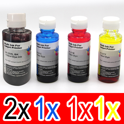 HP Smart Tank 450 (2BK,1C,1M,1Y) x5 Comp.