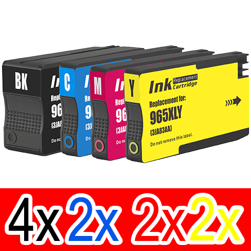 HP Officejet Pro Premier (4BK,2C,2M,2Y) x10 Comp.