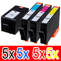 HP Officejet Pro 6830 (5BK,5C,5M,5Y) x20 Comp.